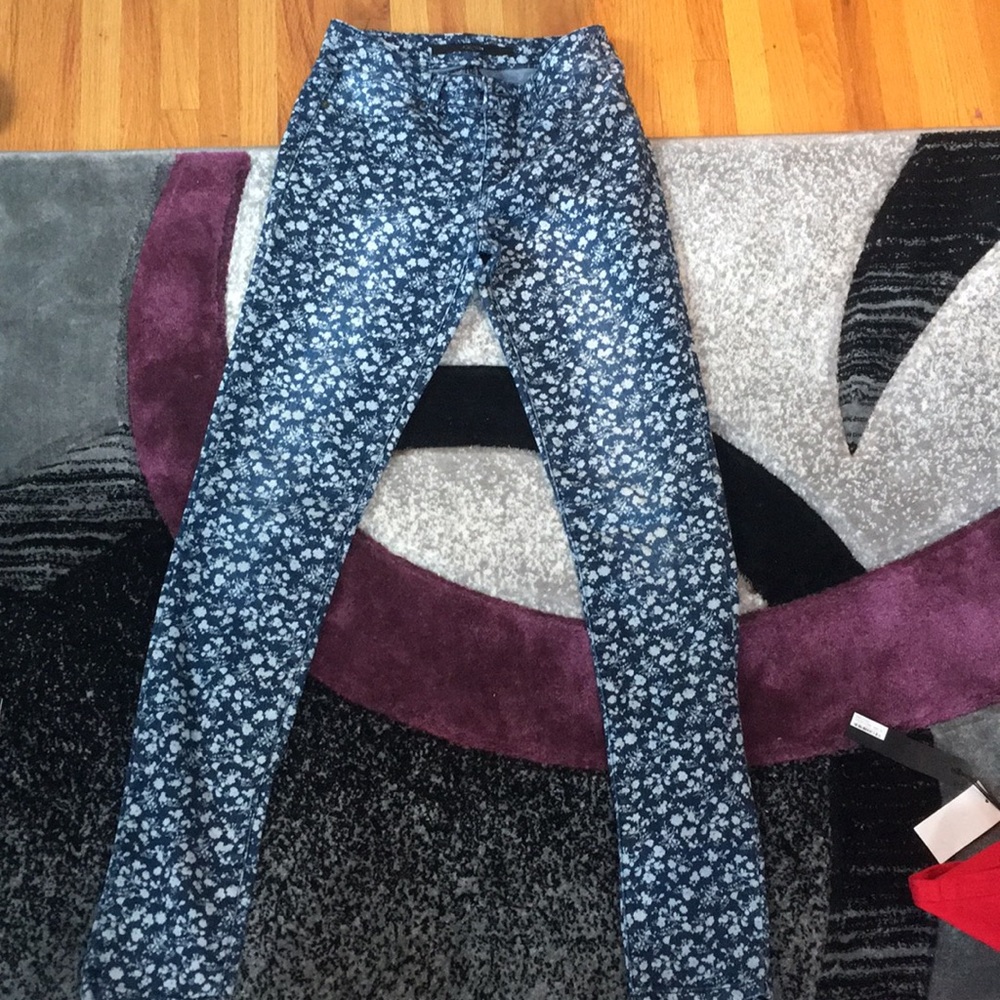 Navy denim joes jeans worn once